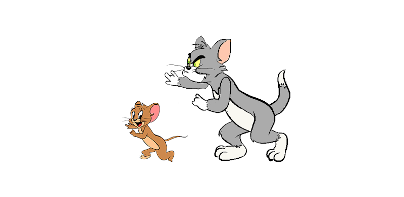 Catch Me - Tom chases Jerry