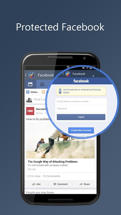    Social Media Vault- screenshot  