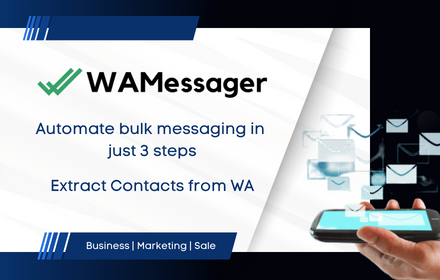 WA Bulk Message Sender - WAMessager small promo image