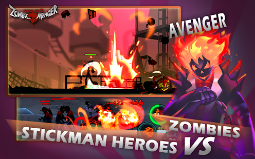 Screenshot Zombie Avengers Stickman War APK