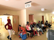 Pregnant women wait to be assisted at the Dilokong Hospital at Driekop,Limpopo.