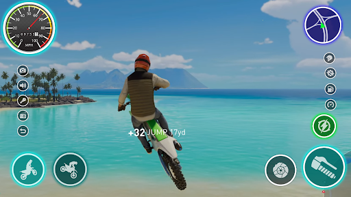 Screenshot Bike Stunt Race 3D