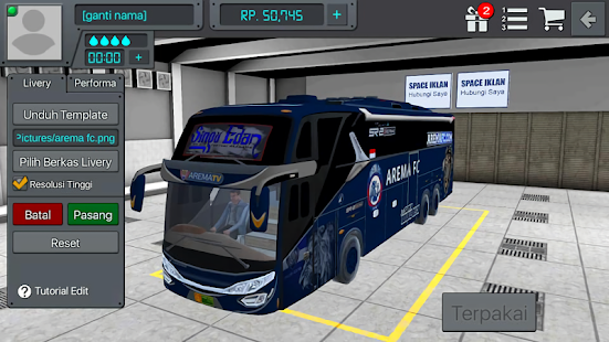 livery Bus Simulator Indonesia (BUSSID) 2.3 APK + Мод (Бесконечные деньги) за Android