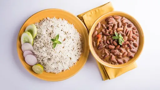 Rajma Chawal Thali