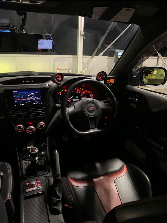 インプレッサ WRX STIの家族旅行・稲取温泉・TE37ウルトラ・TE37ULTRA・オートサロンに関するカスタム事例の投稿画像1枚目