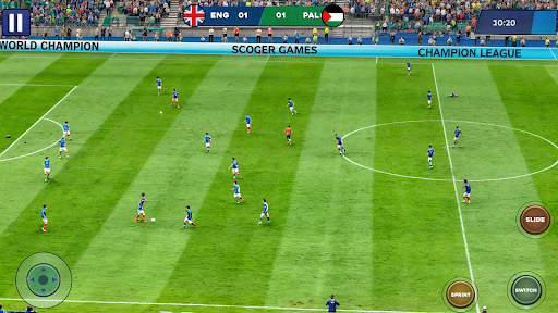 Screenshot Soccer Games Football League