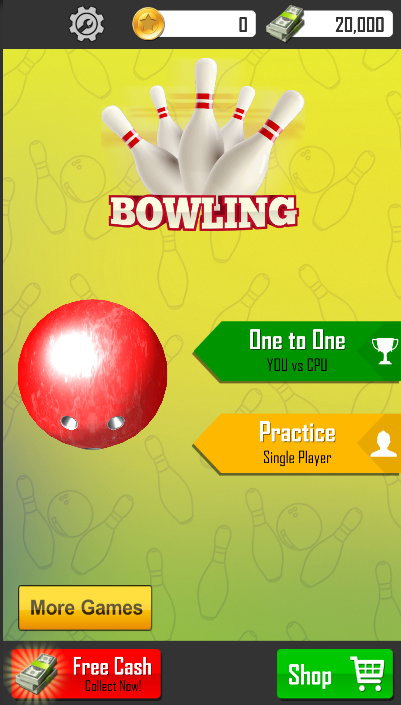 Скриншот Bowling : Best 3d Bowling Game 2018 Free (New) 🎳