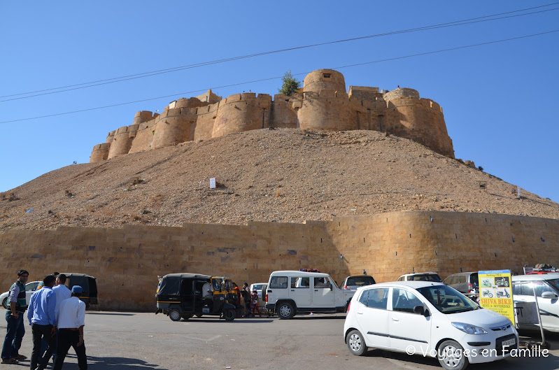 Forteresse vue depuis le Pkg - Jaisalmer