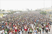 A CROWD PULLER: The Soweto Marathon is one of the most popular events on the local road running calendar. Photo: Veli Nhlapo