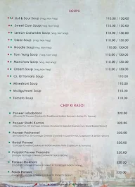 Hotel Vikram Palace menu 3