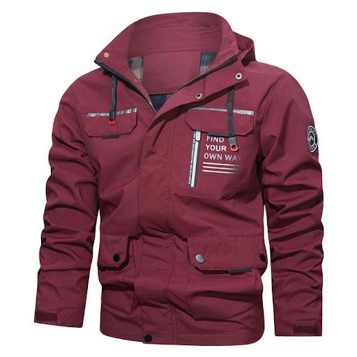 Title 3, Mens Outdoor Casual Shell Jacket Sports Hooded...
