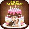 Name Photo On Anniversary Cake icon