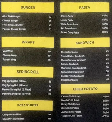 Oh Teri Grill and Snacks Kitchen menu 