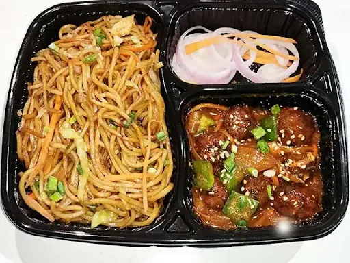 Veg Noodles & Veg Manchurian Combo