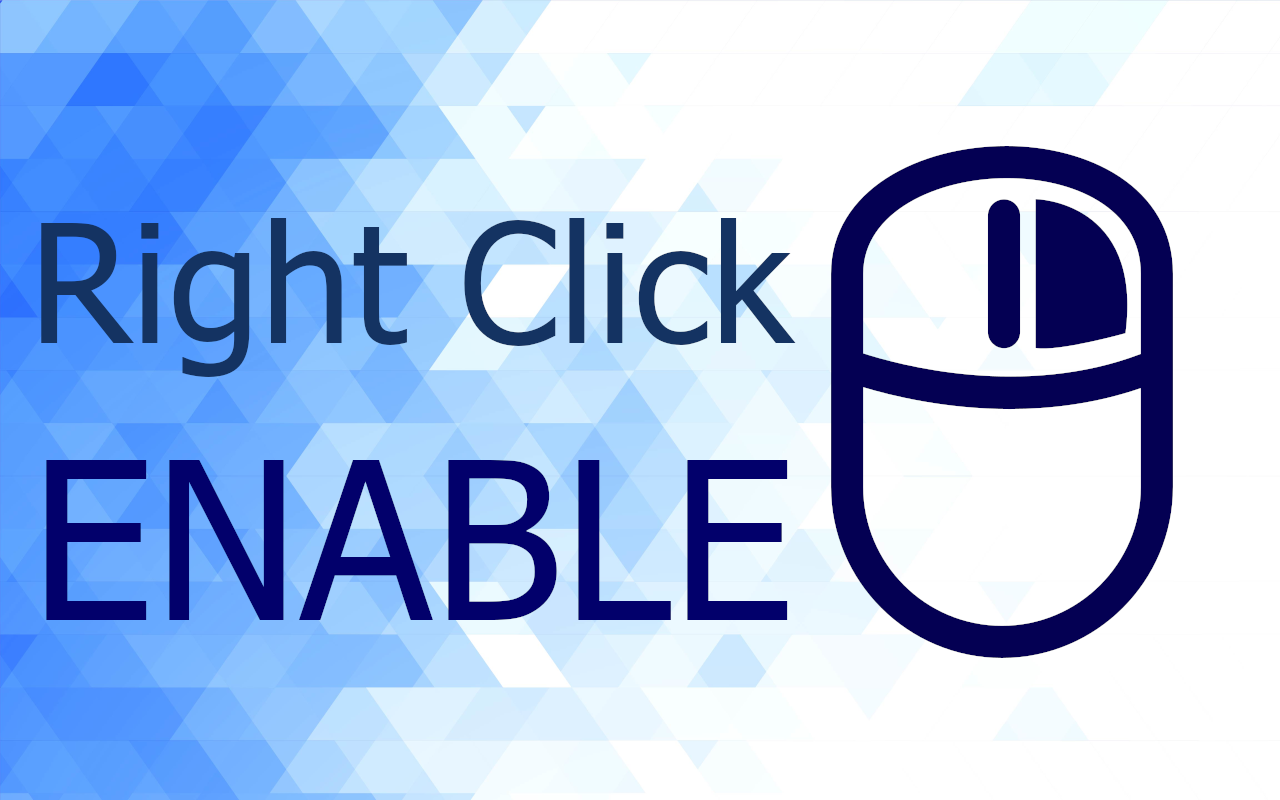 Enable Copy-Paste & Right-Click Mouse Preview image 2