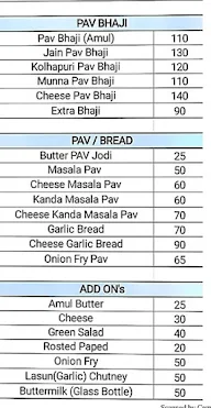 Cafe MH 12 menu 1