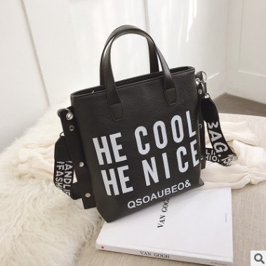 Title 6, Ladies One-Shoulder Large Shopping Tote Bag Sp...
