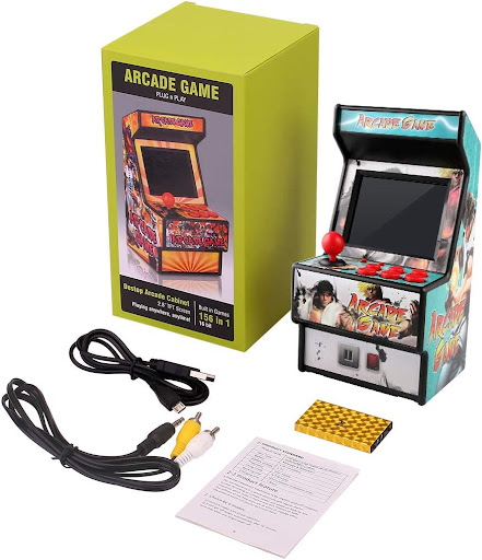 Title 5, Mini 156 Arcade 16-bit Retro Handheld Game Cons...