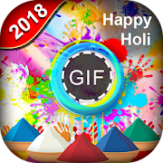 Happy Holi GIF 2018 - Happy Dhuleti GIF 2018 1.0 Icon