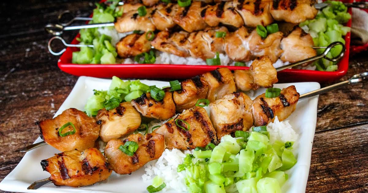 Teriyaki Chicken Kabobs | Just A Pinch Recipes