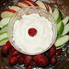 Thumbnail For Delectable Cream Cheese And Marshmallow Fluff Dip For Fruit ... So Tasty !