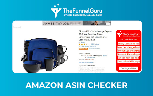 The Funnel Guru Amazon ASIN Checker