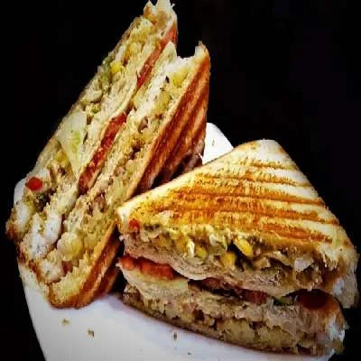 Aloo Tikka Cheese Sandwich