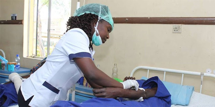 Health workers are at the front lines in the fight against the new coronavirus.