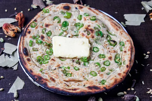 Green Chilli Paratha