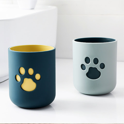 Title 2, Cartoon Bear Paw Mouthwash Cup Brushing Cup for...