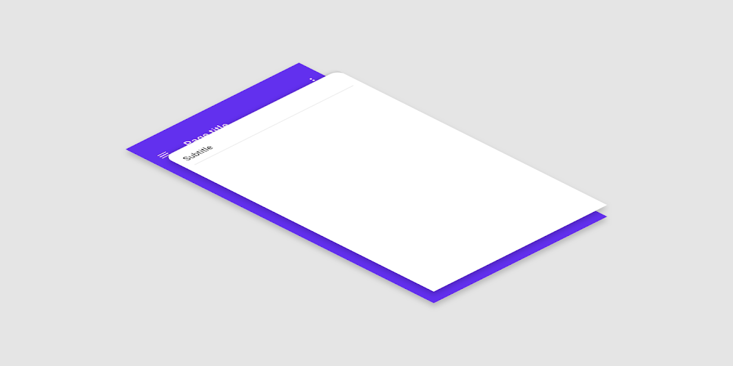 Backdrop component from Material Design Guideline.