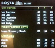 Costa Coffee menu 5