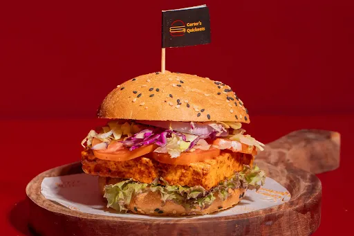 Peri Peri Paneer Grilled Burger