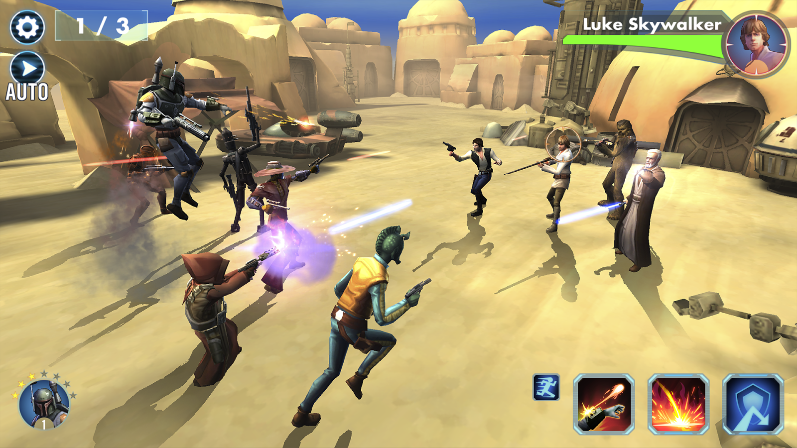  Star Wars™: Galaxy of Heroes- หน้าจอ 