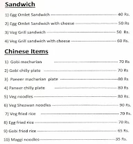 Swig N Bite Cafe menu 5