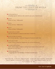 Sanadige - Goldfinch Hotel menu 2