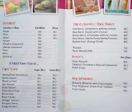 King Ice Cream menu 2