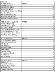 Dough & Cream menu 6