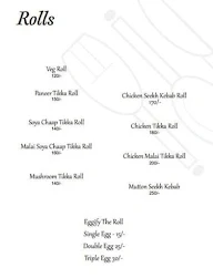 Shawarma Sutra menu 1