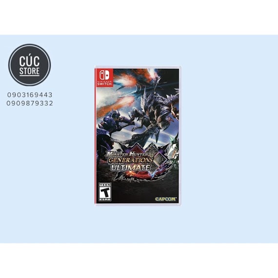 [Mã 1212Elsale0 Giảm 5% Đơn 400K] Băng Chơi Game Switch: Monster Hunter Generations Ultimate