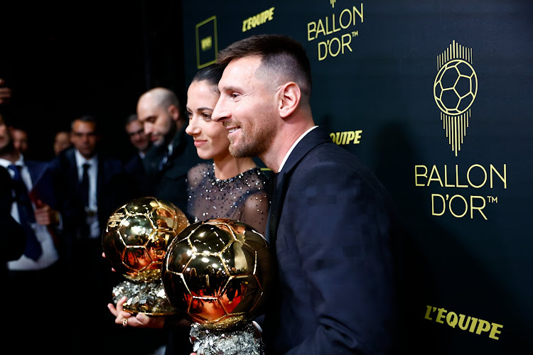 Argentina's Lionel Messi wins Ballon d'Or award for eighth time