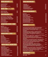 The Chinese Cuisine menu 1