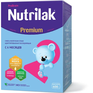 Смесь сухая молочная Premium 2 600гр Nutrilak за 493 руб.