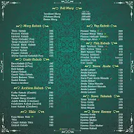 Shiraz Golden Restaurant menu 2