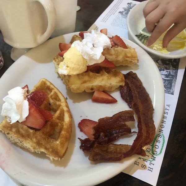 Gluten-Free Waffles at T C Eggington's