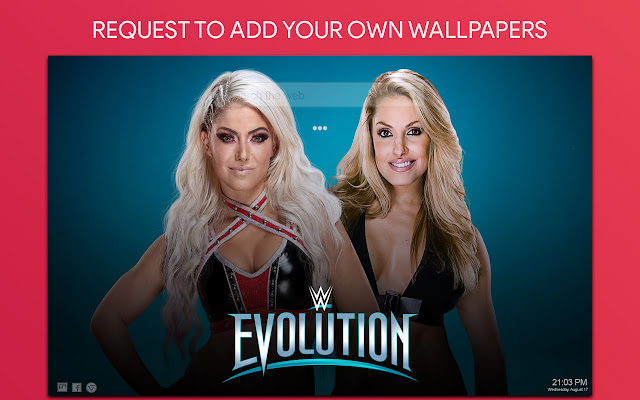 Alexa Bliss Wallpaper HD Custom New Tab