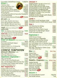 Punjabi Pakwaan menu 2