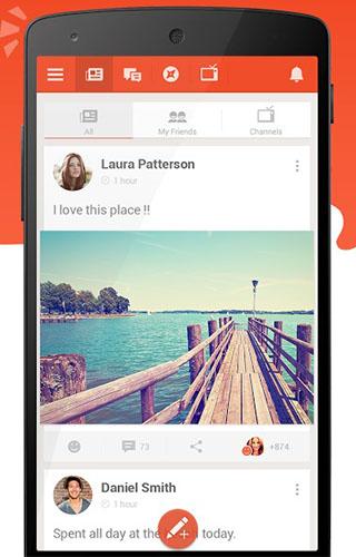 Android application Guide for Tango Free Call screenshort