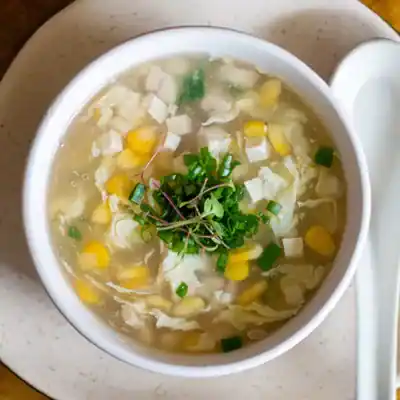 Sweet Corn Soup Veg