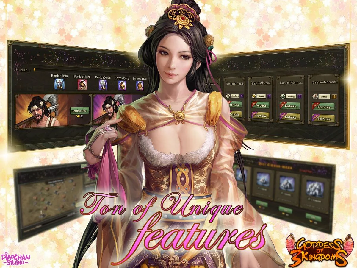   Goddess Three Kingdoms- tangkapan layar 